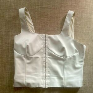 White Corset Top